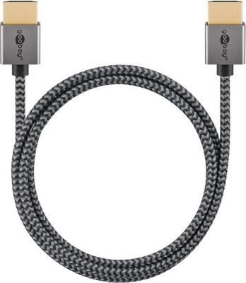 Câble HDMI GOOBAY Câble HDMI 2.1 Ultra HD 8K fin 2m