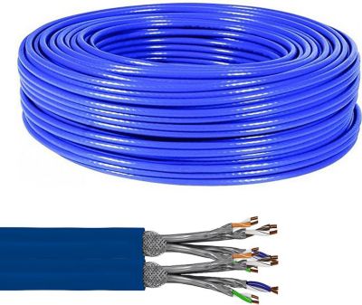  KOMELEC Câble RJ45 Cat 7A rigide surblindé 500m KOMELEC Câble RJ45 Cat 7A rigide surblindé 500m