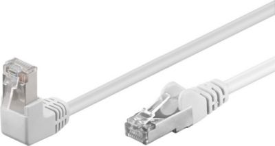 Câble Ethernet GOOBAY Câble RJ45 Cat5e blindé blanc 10 m