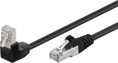 Câble Ethernet GOOBAY Câble RJ45 Cat5e coudé blindé 1 mètre