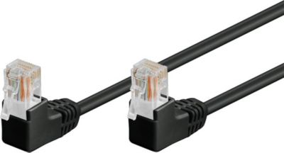 Câble Ethernet GOOBAY Câble RJ45 Cat5e coudé non blindé 2m