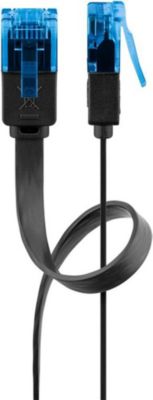 Câble Ethernet GOOBAY Câble RJ45 Cat6a plat 50cm