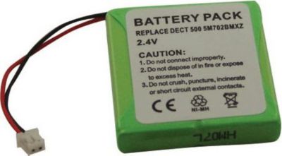 Kit de remplacement DIVERS accu cppa24016 2.4v 600 mah