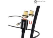 Câble USB C HAMA vers USB-C noir 1m