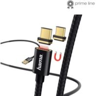 Câble USB C HAMA vers USB-C noir 1m