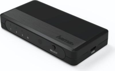 Switch HDMI HAMA Commutateur HDMI™, 3 entrées, 1 sortie