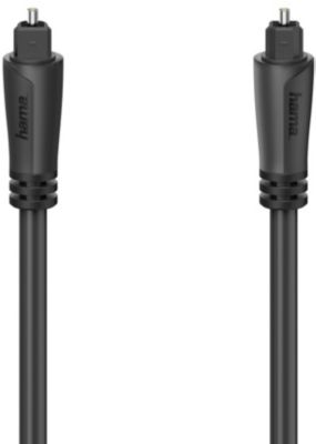 Câble audio fibre optique numérique OcioDual Toslink 5m noir