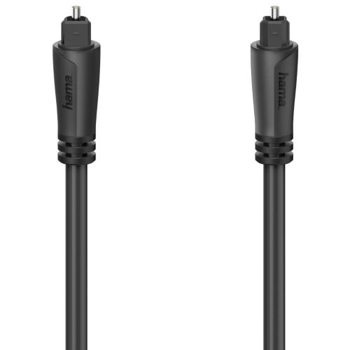 Hama-câble fibre optique audio, odt (toslink) mâle, 10 m - Connectique Audio  / Vidéo - Achat & prix