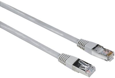 Câble Ethernet HAMA 20M Droit CAT5e Gris