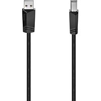 Câble imprimante HAMA USB 2.0 male/male 5M noir