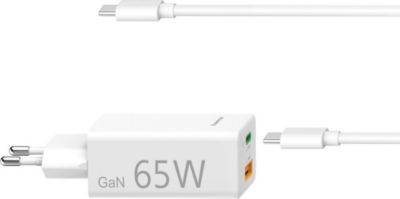 Chargeur secteur HAMA USB-C, GaN, Pow. Deliv. (PD), 5-20V/65W