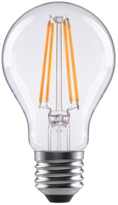 Ampoule connectée LED SMART WIFI G125 transparente - 6.5W E27 Dimmable