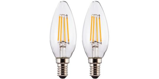 Ampoule LED connectée XAVAX LED E14 4W CLAS x2