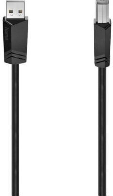 Câble Hama Usb 2.0 Ab Noir 1.50M