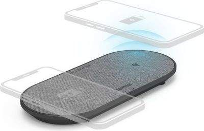 Chargeur induction HAMA "QI-FC10 DUO", 10 W, noir