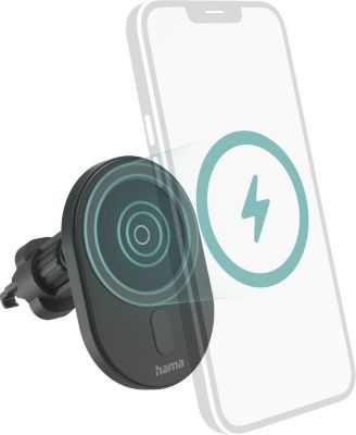 Generic Chargeur magsafe sans fil magnétique voiture 15W pour iPhone à prix  pas cher