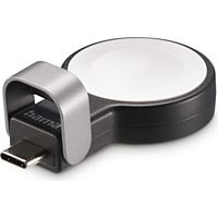 Chargeur induction HAMA USB-C pour Apple Watch, Noir