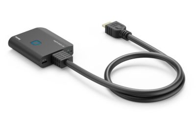 Hub HAMA HDMI M vers double HDMI F