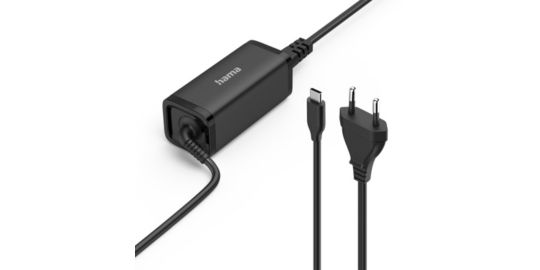 Chargeur ordinateur portable HAMA USB-C 65W GaN