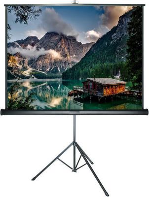 Ecran de projection CELEXON sur pied manuel 172x172 Advanced