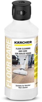 Détergent KARCHER pour aspirateur laveur - 500 mL spécial sol en bois Détergent KARCHER pour aspirateur laveur - 500 mL spécial sol en bois