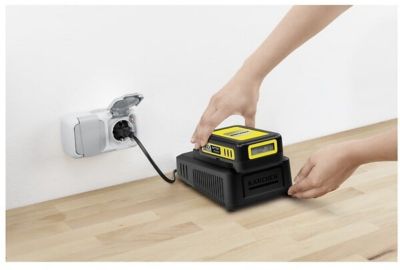 Batterie aspirateur KARCHER Batterie 18V 2.5 Ah + chargeur rapide