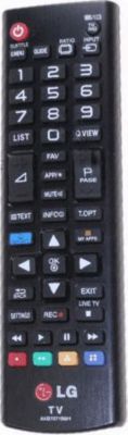 Pièce détachée LG TELECOMMANDE POUR TV AUDIO  TELEPHONIE