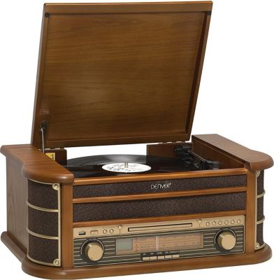 Platine vinyle DENVER Lecteur de disques vinyles MCR-50MK3 Des