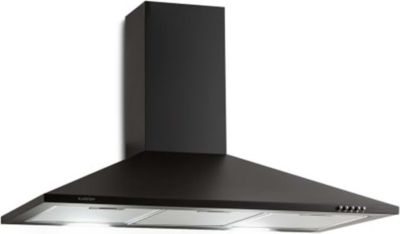 Hotte décorative murale KLARSTEIN Zugspitze 90cm murale 330m³/h LED noir