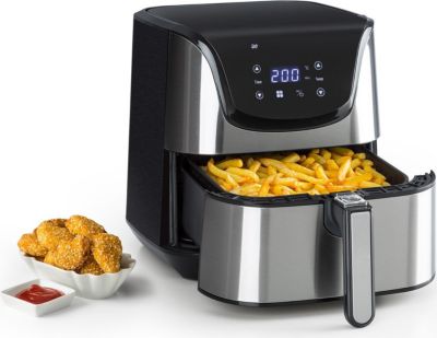 Friteuse sans huile KLARSTEIN Aero Vital deluxe 1700W Argent