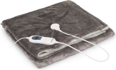 Couverture chauffante KLARSTEIN Dr. Watson SuperSoft - Gris Reconditionné