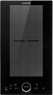 Domino vitrocéramique KLARSTEIN Delicatessa Slim 3500W - Noir