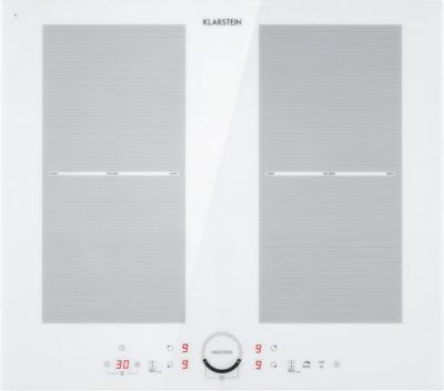 Plaque vitrocéramique KLARSTEIN Delicatessa 60 7000W - Blanc