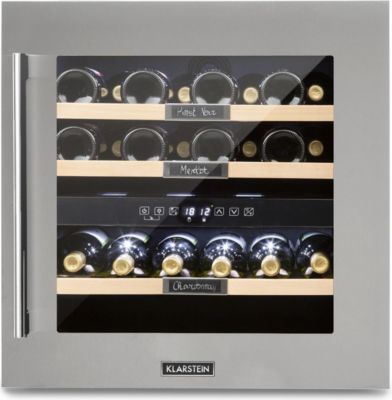 Cave à vin de service KLARSTEIN Vinsider 36 - Argent