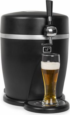 KRUPS BEERTENDER Machine à bière pression, Compatible avec les fûts de 5 L, Tireuse  à bière, Pompe à bière, Indicateur température, Indicateur volume restant  VB700800 : : Gros électroménager