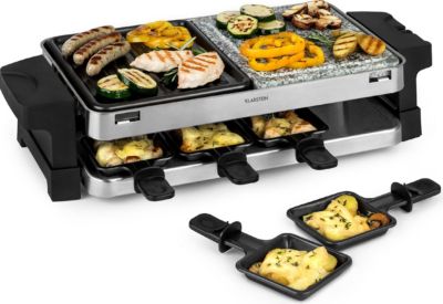 Raclette KLARSTEIN Sirloin 1500W Alu et Pierre