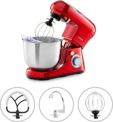 Robot pâtissier KLARSTEIN Bella Pico 2G 1300W 5L Rouge