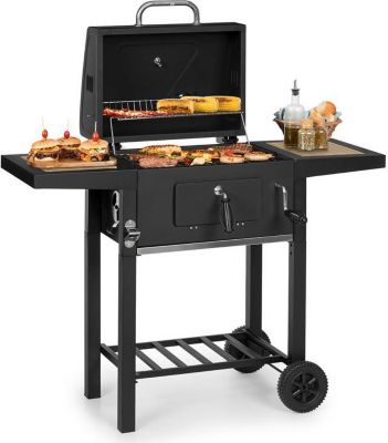 Barbecue charbon KLARSTEIN Meat Machine 45x32,5cm - Noir Barbecue charbon KLARSTEIN Meat Machine 45x32,5cm - Noir