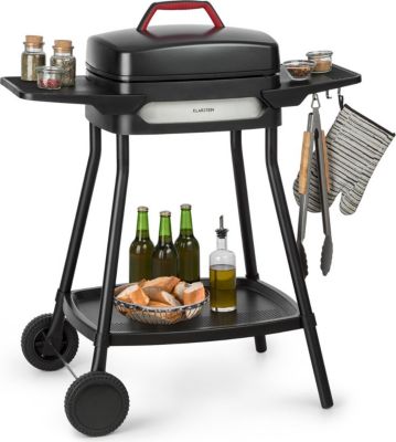 Barbecue électrique KLARSTEIN Gatsby 2000W - 20x32cm- Noir