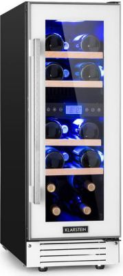 Cave à vin de service KLARSTEIN Vinovilla 17 Duo - Blanc