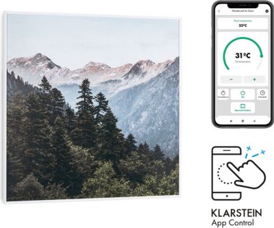 Chauffage infrarouge KLARSTEIN Wonderwall Air Art Smart 60cm Chauffage infrarouge KLARSTEIN Wonderwall Air Art Smart 60cm