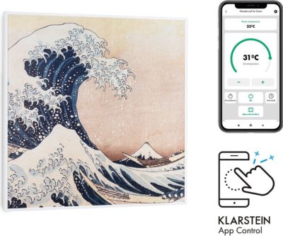 Chauffage infrarouge KLARSTEIN Wonderwall Air Art Smart 60cm Chauffage infrarouge KLARSTEIN Wonderwall Air Art Smart 60cm