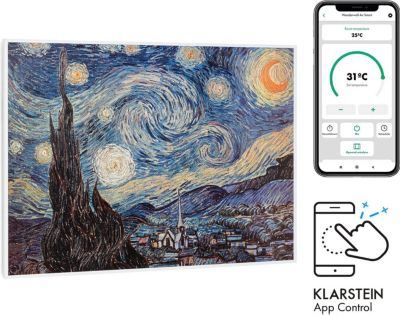 Chauffage électrique KLARSTEIN Wonderwall Air Art Smart 80cm