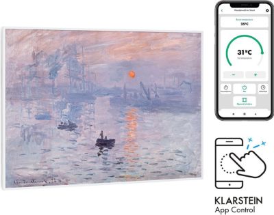 Chauffage électrique KLARSTEIN Wonderwall Air Art Smart 80cm