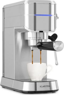 Machine à expresso KLARSTEIN Futura 1450W 1,25L - Argent Machine à expresso KLARSTEIN Futura 1450W 1,25L - Argent