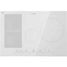 Table vitrocéramique KLARSTEIN Delicatessa 77 Hybrid - Blanc