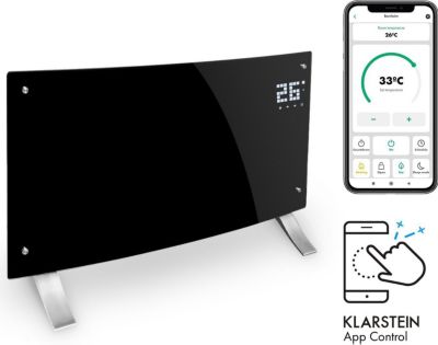 Chauffage électrique KLARSTEIN Bornholm Curved Smart 2000W Reconditionné