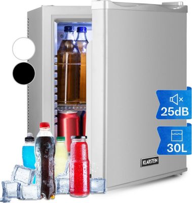 Mini réfrigérateur KLARSTEIN Happy Hour 30L 5-15°C 23 dB LED inox