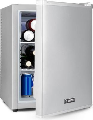 Mini réfrigérateur KLARSTEIN Happy Hour 40L 5-15°C 23 dB LED inox
