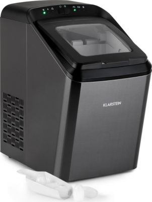 Machine à glaçons KLARSTEIN Partytime - Inox - Noir